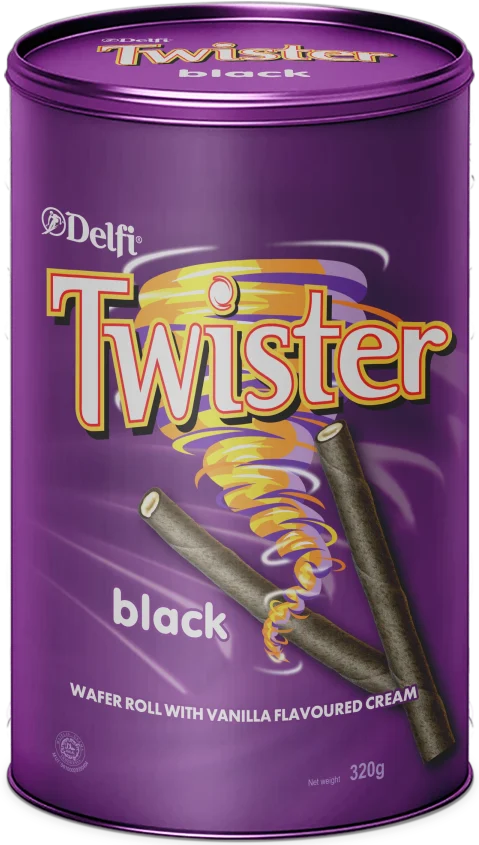 Delfi Twister WaferRoll 320g Black