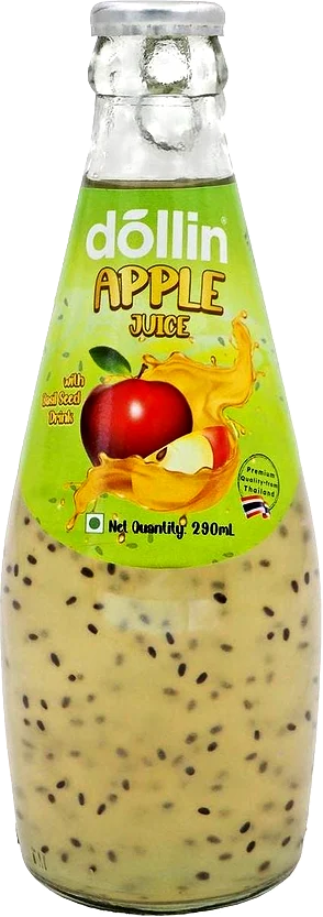 Dollin Basil Seed Drink 290ml Apple