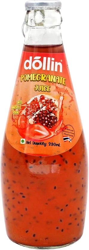 Dollin Basil Seed Drink 290ml Pomegranate
