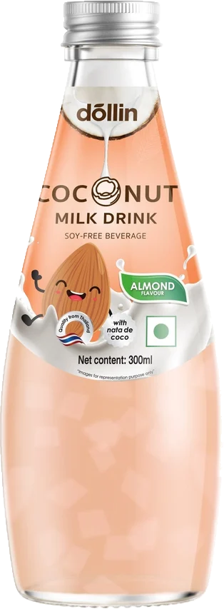 Dollin Coco Milk with NDC 300ml Almond