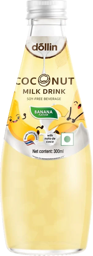 Dollin Coco Milk with NDC 300ml Banana