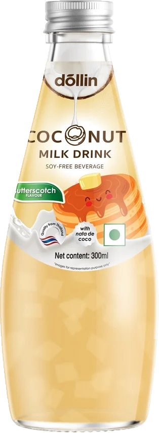 Dollin Coco Milk with NDC 300ml Butterscotch