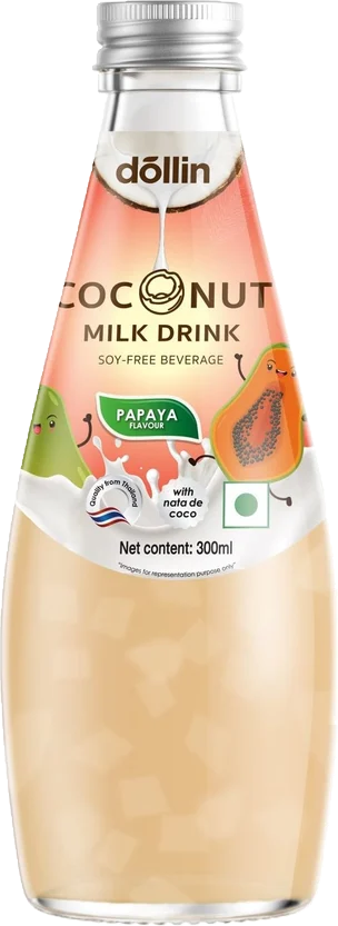 Dollin Coco Milk with NDC 300ml Papaya