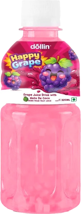 Dollin Fruit Drink with NDC 320ml Grape