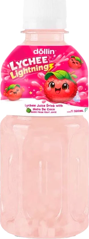 Dollin Fruit Drink with NDC 320ml Lychee