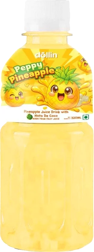 Dollin Fruit Drink with NDC 320ml Pineapple