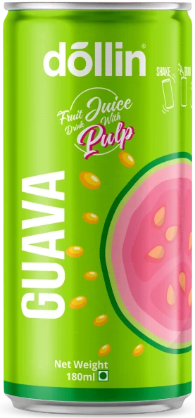 Dollin Juice with Pulp 180ml Guava