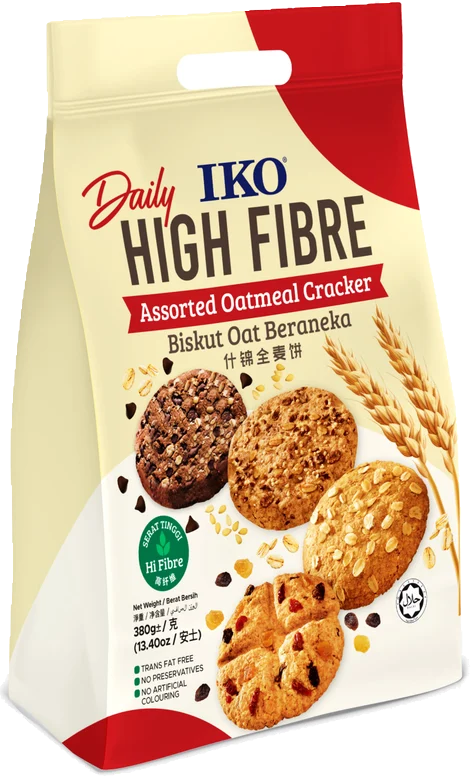 IKO Assorted 380g High Fibre