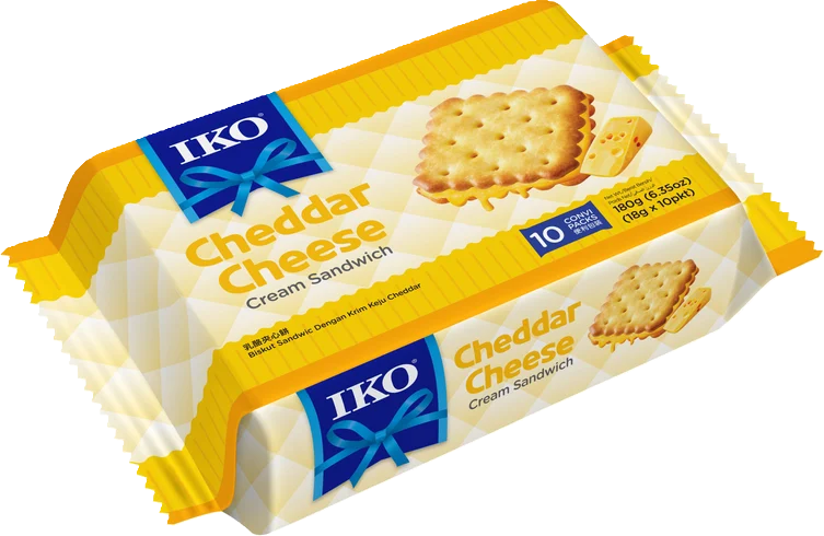 IKO Cream Sandwich 180g Cheddar Cheese