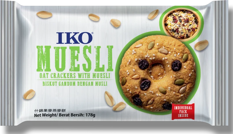 IKO Oat Cracker 178g Muesli