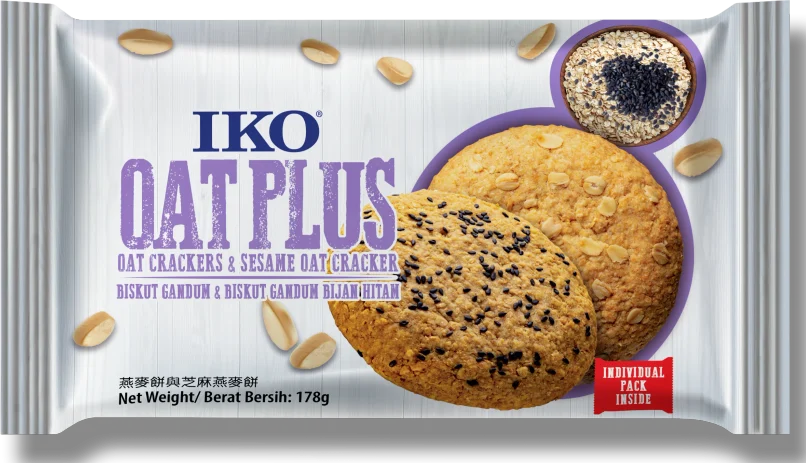 IKO Oat Cracker 178g Oat Plus