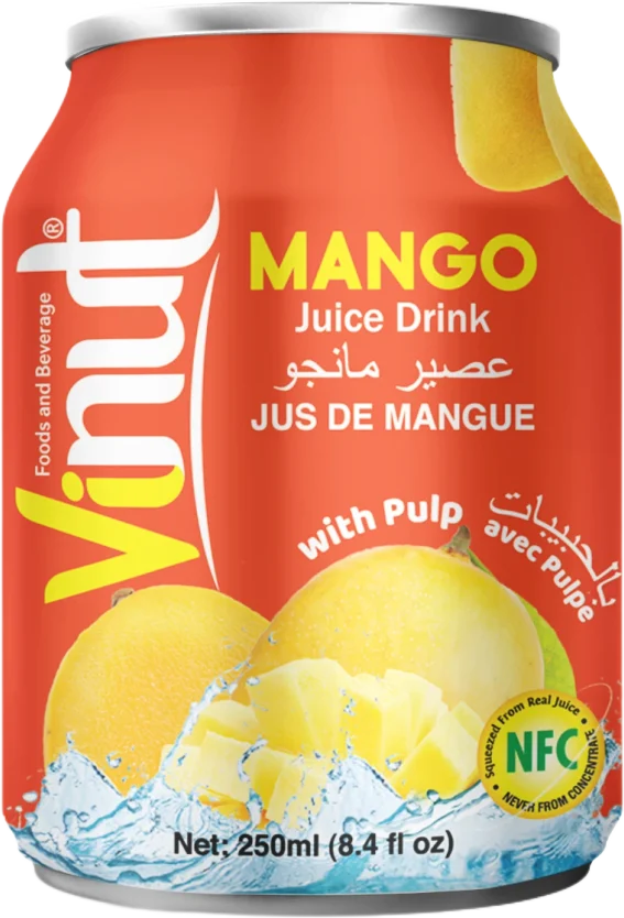 Vinut Juice with Pulp 250ml Mango