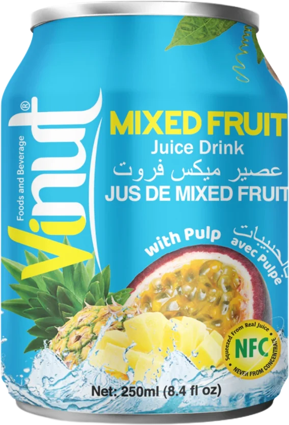 Vinut Juice with Pulp 250ml Mixed Fruit
