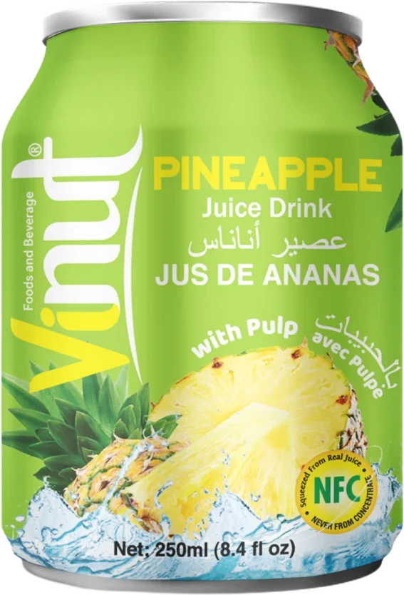 Vinut Juice with Pulp 250ml Pineapple