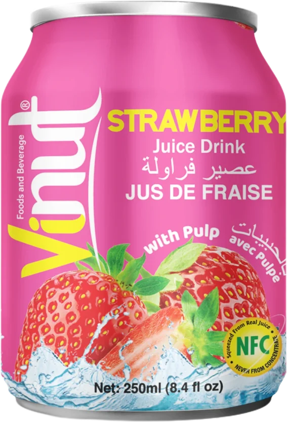 Vinut Juice with Pulp 250ml Strawberry