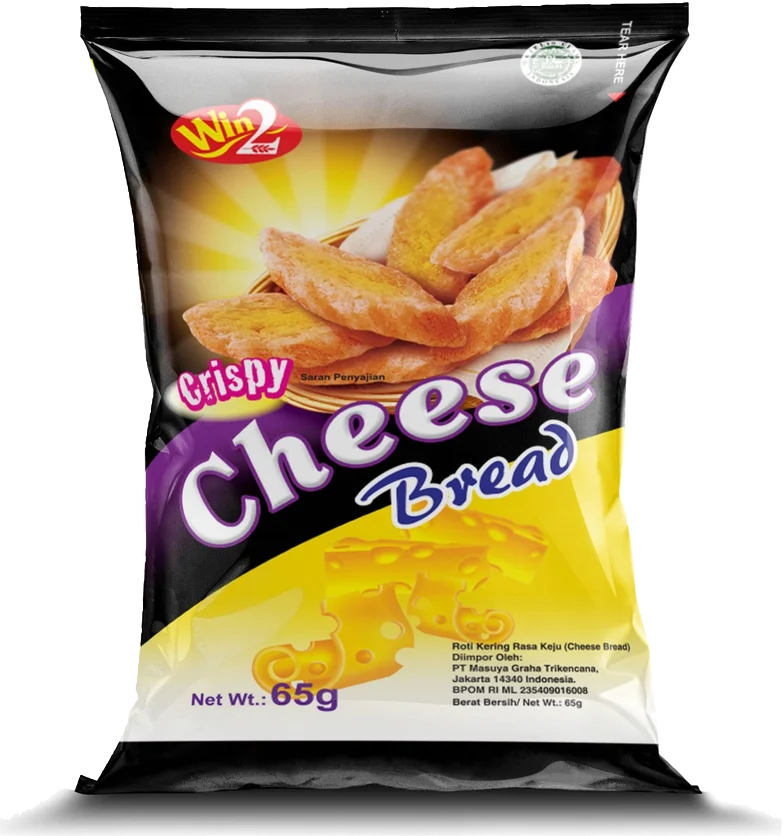 Win2 Crispy Bread 65g Cheese