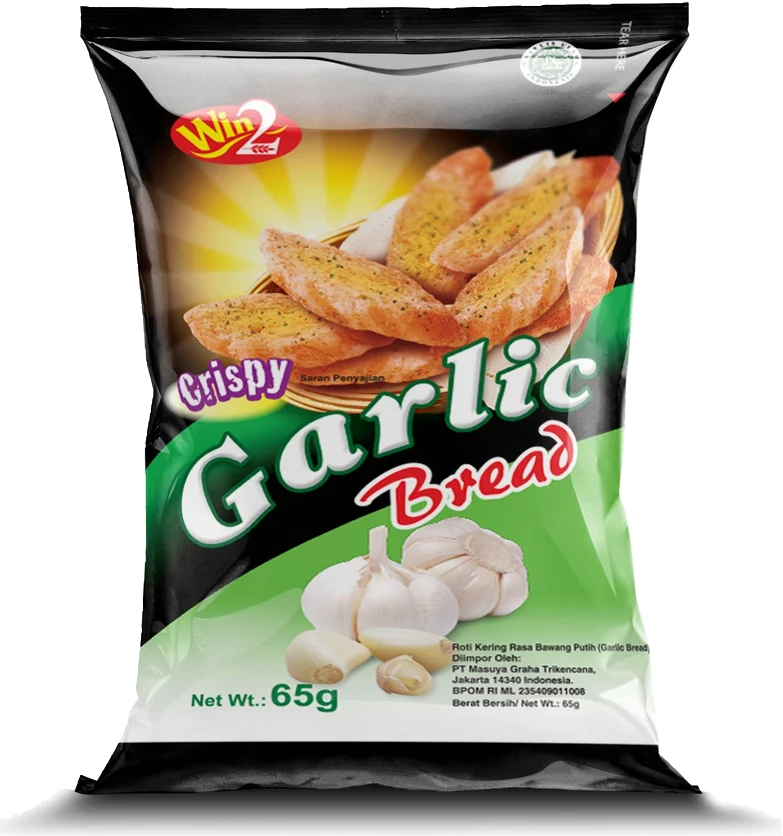 Win2 Crispy Bread 65g Garlic