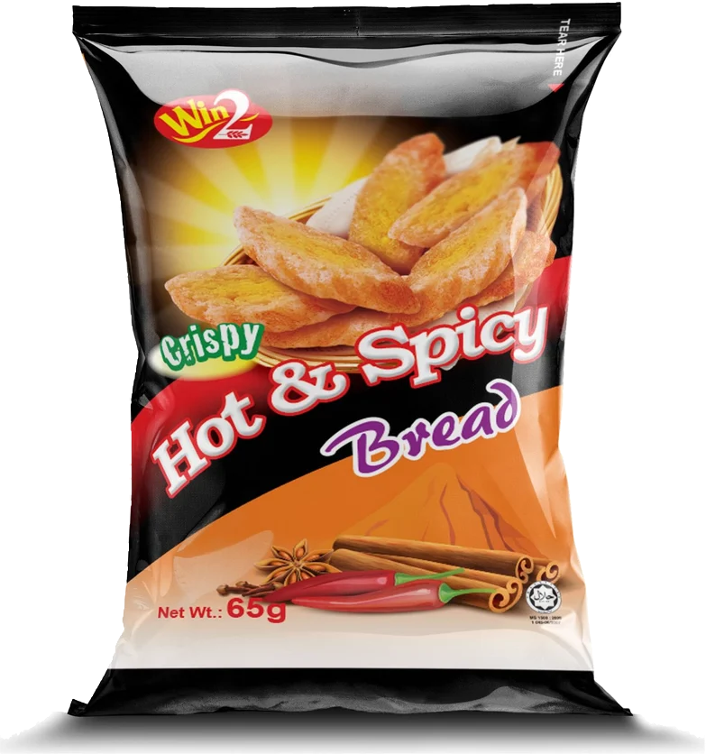 Win2 Crispy Bread 65g Hot n Spicy