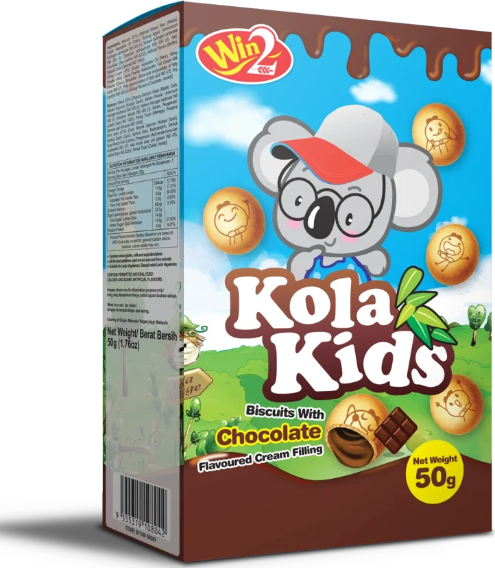 Win2 Kola Kids 50g Chocolate